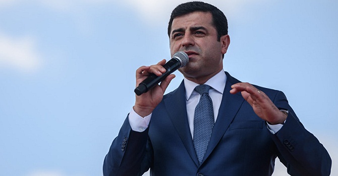 Demirtaş: Adaylığım için imza kampanyası yapmak doğru değil