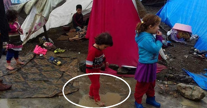 Şemdinli'deki mülteciler yardım bekliyor