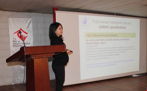 Hakkari'de Kadına Yönelik Şiddete Karşı Uluslararası Mücadele Günü programı düzenlendi