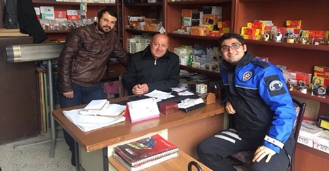 Hakkari'de hırsızlık olaylarına karşı esnaflar bilgilendirildi