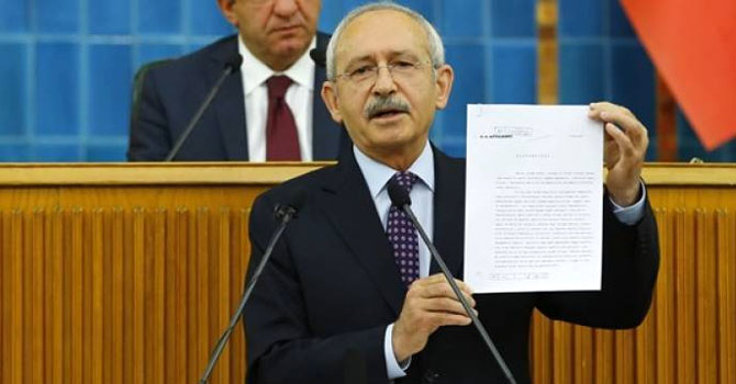 Başsavcılık Kılıçdaroğlu'ndan belgeleri istedi