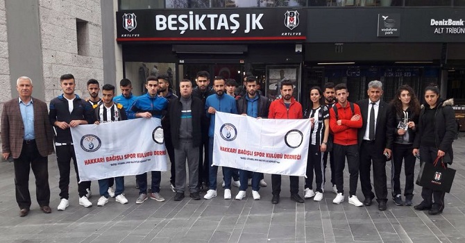 Bağışlı Spor Kulübünden Hakkarili genç sporculara İstanbul jesti