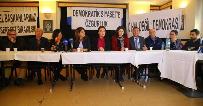 Tutuklu HDP'li vekiller için dayanışma çağrısı