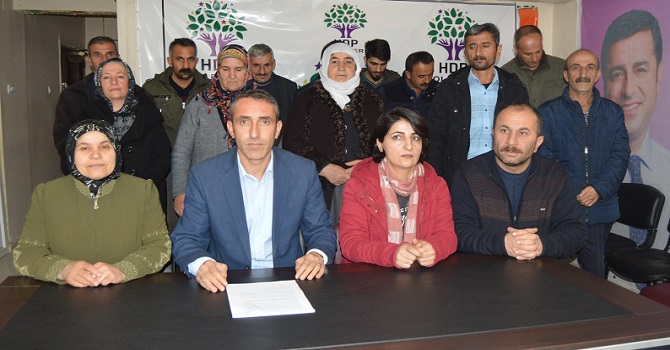 HDP Hakkari il örgütü'nden Demirtaş’a destek açıklaması