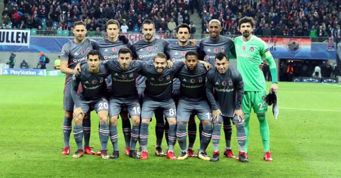 Beşiktaş rekor puanla grup lideri oldu