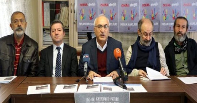 İHD ve TİHV'den OHAL'in yarattığı ihlallere ilişkin rapor