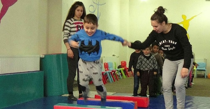 Hakkarili Minikler Sporla Tanışıyor