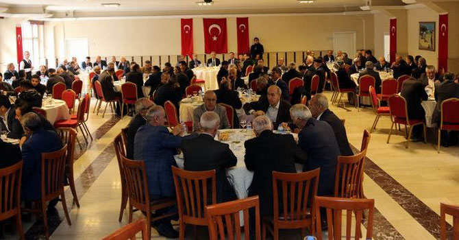 Vali Toprak STK temsilcileri ve muhtarları ağırladı