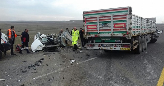 Ağrı'dan acı haber: 1'i bebek 4 ölü, 1 yaralı