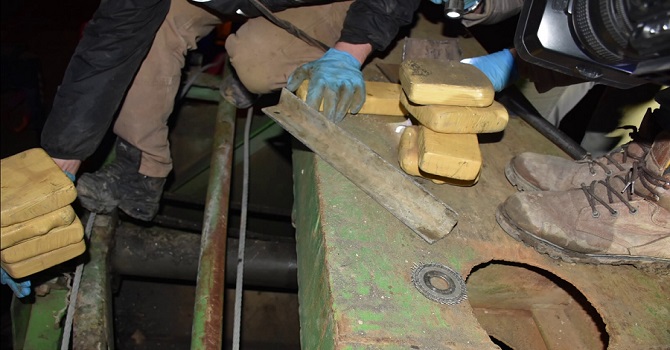 Hakkari'de 167 kilo eroin böyle ele geçirildi