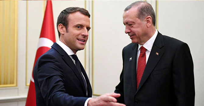 Macron'dan görüşme öncesi Türkiye'ye sert eleştiriler