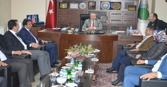 Ak Parti İl Başkanı Tekin’den HATSO’ya ziyaret