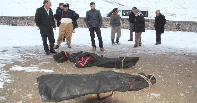 Hakkari-Van karayolunda 2 cesed bulundu