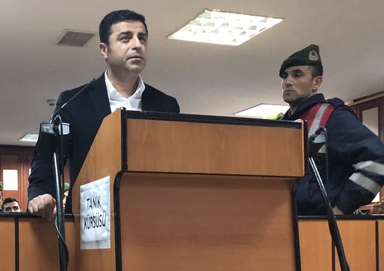 Demirtaş ilk kez duruşmaya katıldı... İşte Demirtaş'ın savunmasının tam metni...