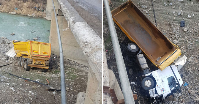 Hakkari -Çukurca yolunda kaza: 1 kişi ağır yaralı
