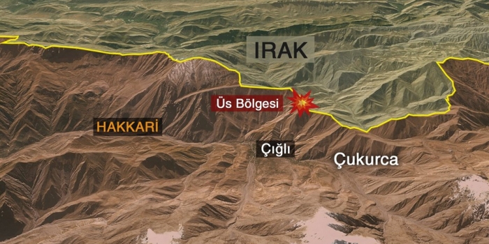 Hakkari'de askeri üs bölgesine füzeli saldırı : 1 şehit