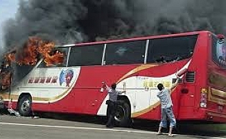 Yolcu otobüsü yandı: 52 kişi hayatını kaybetti