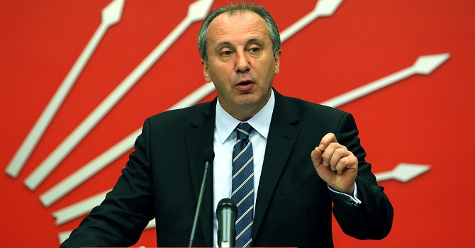 Muharrem İnce CHP'nin 36. Olağan Kurultayı'nda aday olduğunu açıkladı