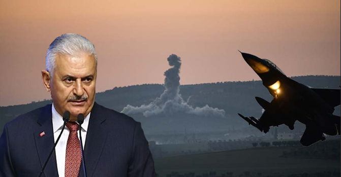 Başbakan Yıldırım: Askerimiz Afrin'e geçti