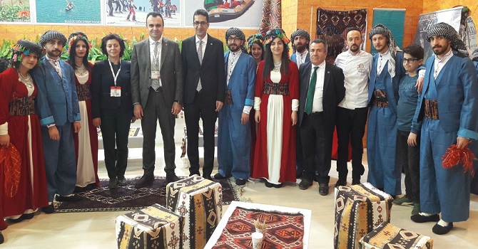 Hakkâri EMITT 2018 fuarında ilgi odağı oldu