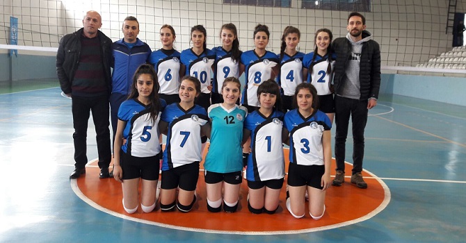Hakkari voleybol ekibi birinci oldu