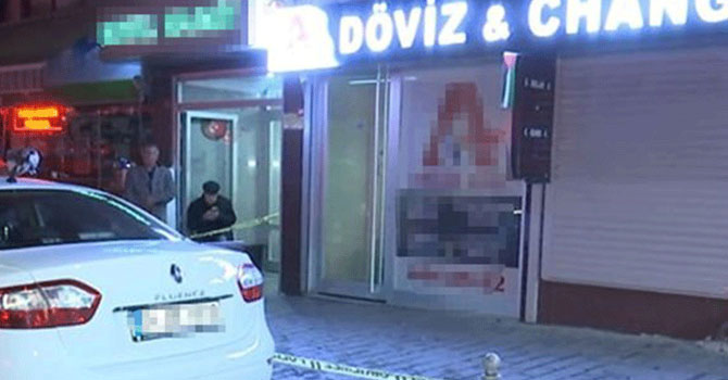 Döviz bürosunu önce hırsız, sonra polis soydu