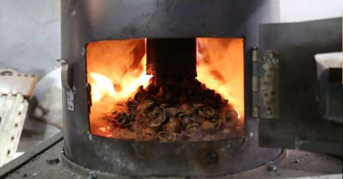 Ucuz ve temiz ısınmayı fındık kabuğunda buldular