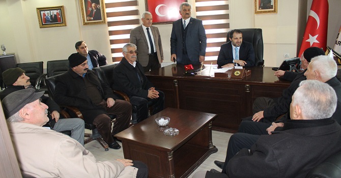 Ak Parti İl Başkanı Emrullah Gür'e tebrik ziyaretleri sürüyor