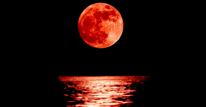 Süper Mavi Kanlı Ay tutulması bugün gerçekleşecek