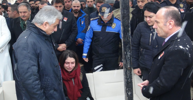 Polis Memuru Ergün'in cenazesi memleketine uğurlandı