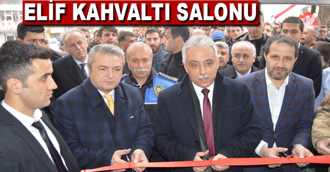 Elif kahvaltı salonu hizmete açıldı