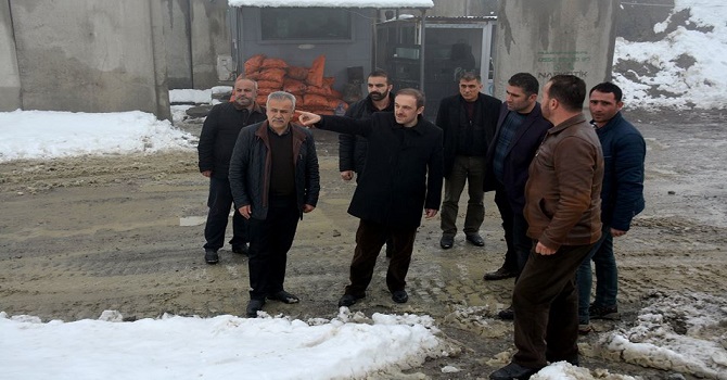 Epcim, İçme su çalışmalarını inceledi