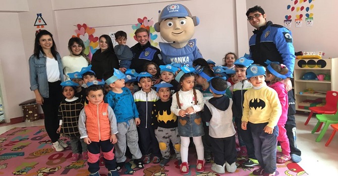 “Kanka Polis” Öğrencilerle Buluştu
