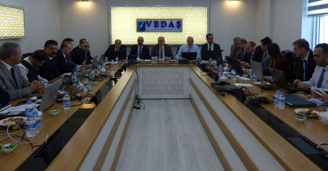 VEDAŞ 14. Koordinasyon toplantısı yapıldı