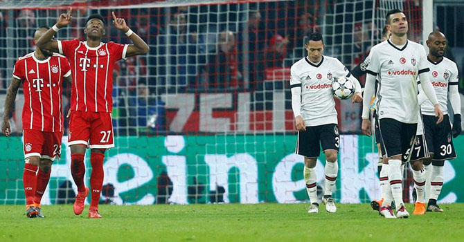 Bayern Münih - Beşiktaş: 5-0