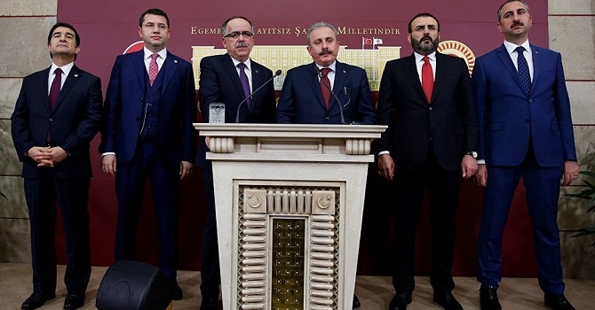 'Seçim ittifakı' teklifi TBMM'ye sunuldu