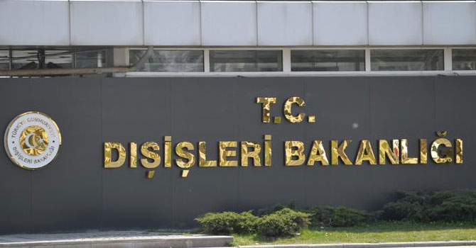 Dışişleri Bakanlığı'ndan Kanada'ya tepki