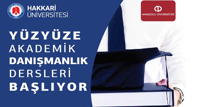 Hakkari'de Yüzyüze akademik dersleri başlıyor