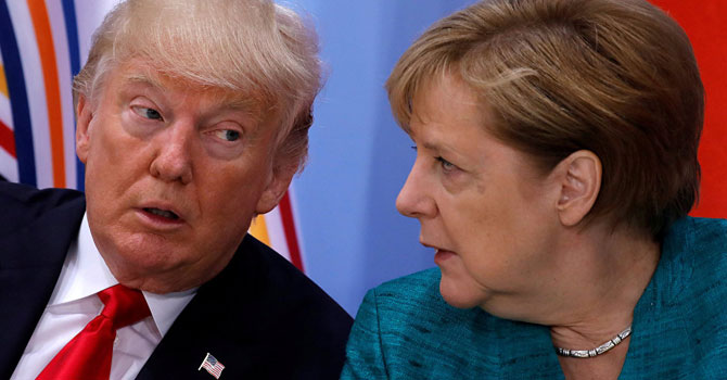 Merkel ve Trump Suriye'deki durumu görüştü