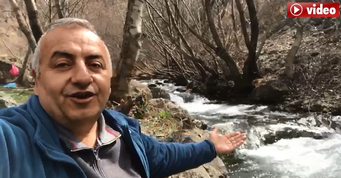 Hakkarili vatandaş 'Anlatmıyacam görüyorsunuz' klibin kürtçe versiyonunu çekti