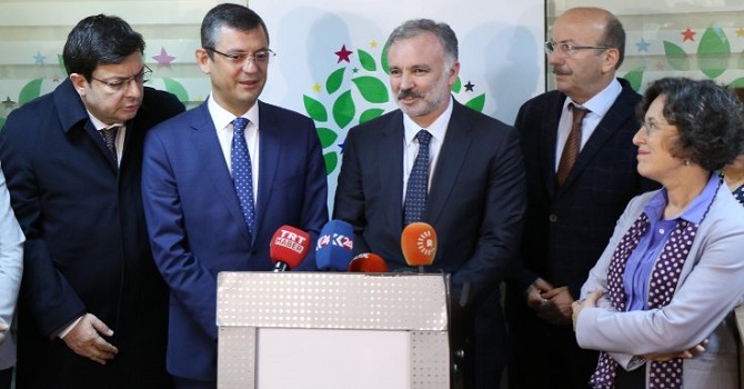 CHP'den HDP'ye ziyaret: Seçim için kaygılar ortak