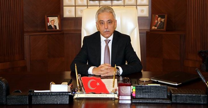 Vali Toprak'tan 8 mart dünya kadınlar günü mesajı