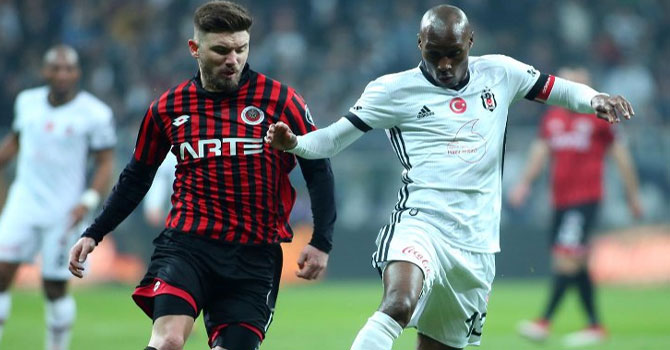 Talisca attı, Beşiktaş ikinci sıraya yükseldi