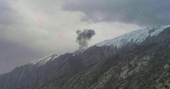 Özel Türk jeti İran'da düştü 11 kişi hayatını kaybetti