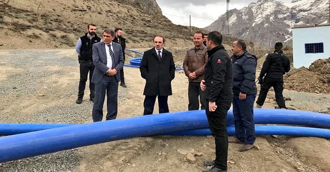 Epcim, İçme Suyu Çalışmalarını Denetledi