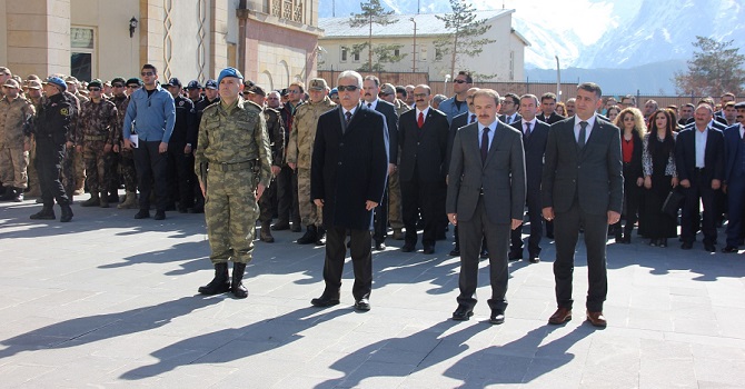 Hakkari ve Yüksekova'da Çanakkale Şehitleri Anıldı