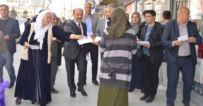Hakkari'de yarın kutlanacak Newroz için bildiri dağıtıldı