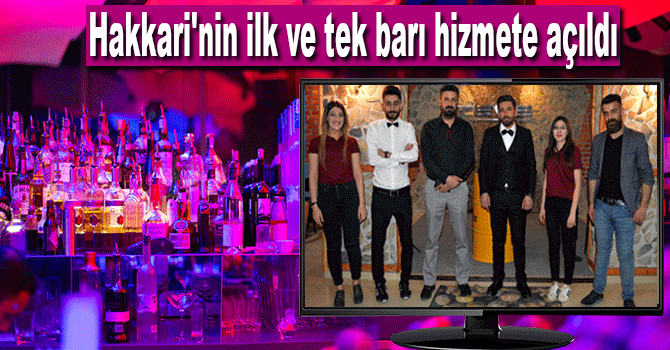 Hakkari’de Zeus Cafe ve Bar açıldı