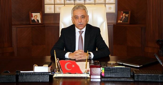 Vali Toprak'tan ‘15 Temmuz Demokrasi ve Milli Birlik ' Mesajı