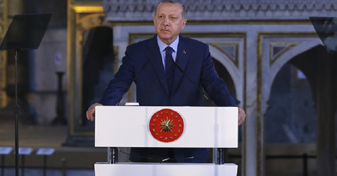 Erdoğan: Patlayın, çatlayın, bak AKM'yi yıktık